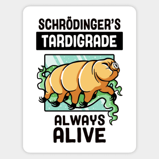 Schrödinger's Tardigrade Sticker